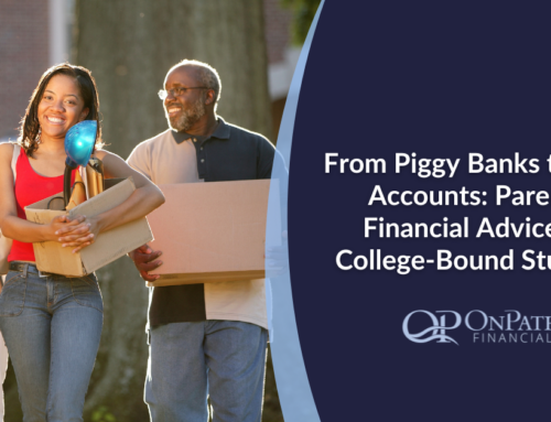 From Piggy Banks to Bank Accounts: Parental Financial Advice for College-Bound Students